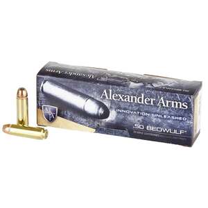 Alexander Arms AB350XTPBOX Hornady XTP 50 Beowulf 350Gr Hollow Point Ammo - 20 Rounds