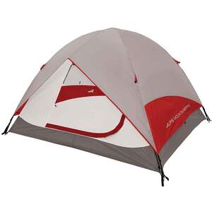 ALPS Mountaineering Meramac 4-Person Camping Tent - Gray/Red