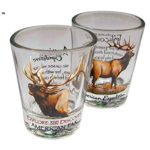 American Expedition Animal Themed Shot Glass - Set of 2