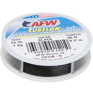 American Fishing Wire Surflon Nylon Coated Leader
