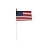 Annin 8 in X 12 in U.S. Flag with No Fray and  Spear Tip