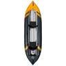Aquaglide McKenzie 125 Inflatable Kayak - 12.2ft Black/Yellow - Black/Yellow