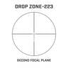 Bushnell AR Optics 3-12x40mm Rifle Scope - Drop Zone-223 BDC - Black