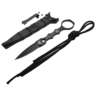 Benchmade SOCP 3.22 inch Fixed Blade Knife - Black - Black