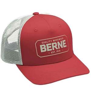 Berne Men's Badge Logo Trucker Hat