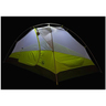 Big Agnes Tumble 2 mtnGLO Series - 2 Person Single -Door Tent with Built-in LED Lighting - Yellow/White
