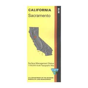 BLM California Sacramento Map