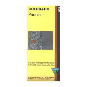 BLM Colorado Paonia Map