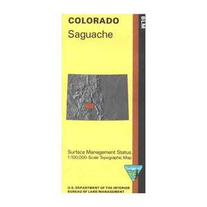 BLM Colorado Saguache Map