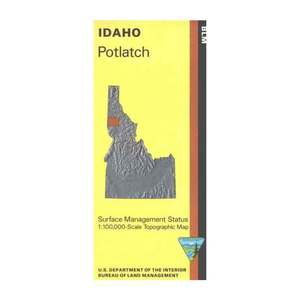 BLM Idaho Potlatch Map