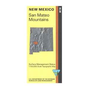 BLM New Mexico San Mateo Map