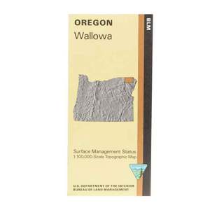 BLM Oregon Wallowa Map