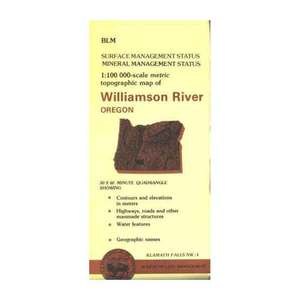 BLM Oregon Williamson River Map