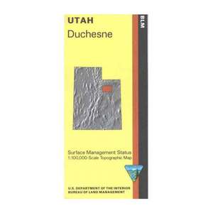 BLM Utah Duchesne Map