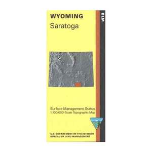 BLM Wyoming Saratoga Map