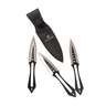 Browning Black Label Stick-it Throwing Knives 3 Pack - Silver