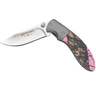 Browning For Her Pink Camo Folding Knife - Mossy Oak Pink