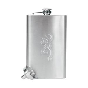 Browning Large 10oz Stainless Steel Flask