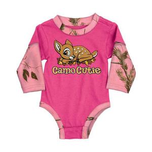 Buck Wear Girl Toddler Camo Cutie Bodysuit
