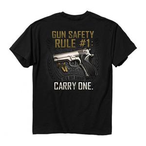 Buck Wear Men's Gun Safety Rule Shirt