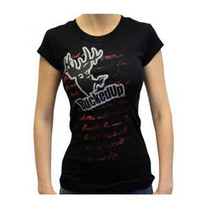 BuckedUp Women's Script T-Shirt