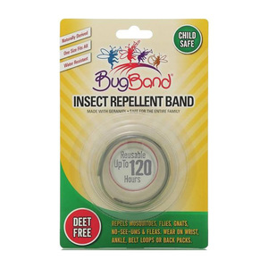 BugBand Deet Free Insect Repellent Wristbands - Assorted Colors
