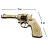 Caliber Gourmet Wood Revolver Puzzle Gun - Beige