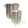 Camp Chef Aluminum Pot with Basket