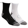 Carhartt Men's Force 4 Pack Work Socks - Black/White - L - Black/White L