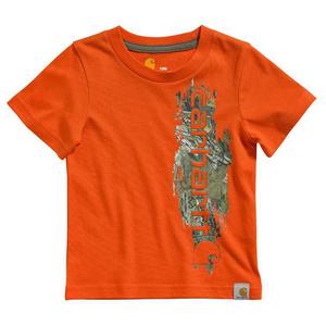 Carhartt Toddler Boy's Vertical Graphic Short Sleeve T-Shirt