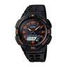 Casio Tough Solor BK/Org Sport Watch - Black & Orange