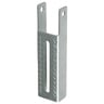 C.E. Smith Vertical Dimpled Bunk Bracket - 7-1/2in - Galvanized Steel