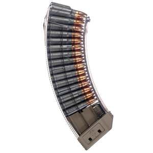 Century Arms US Palm Clear/FDE AK-47 7.62x39mm Rifle Magazine - 30 Rounds