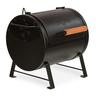 Char-Griller Side Fire Box and Portable Table Top Grill - Black