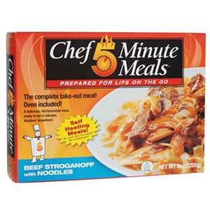 Chef 5 Minute Meals Beef Stroganoff with Noodles