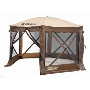 Clam Outdoors Quick-Set Pavilion - Deluxe Screen Shelter