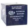 Colt Competition National Match 223 Remington 62gr FMJ Rifle Ammo - 50 Rounds