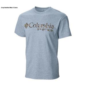 Columbia Men's PFG Logo&trade; Camo Short Sleeve Shirt