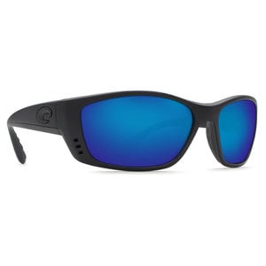Costa Fisch Sunglasses -  Blackout/Blue Mirror