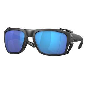 Costa King Tide 8 Polarized Sunglasses - Black Pearl/Blue