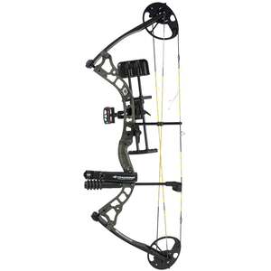 Diamond Infinite 305 7-70lbs Right Hand OD Green Roots Compound Bow - Octane Package