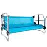 Disc-O-Bed Kid-O-Bunk with Organizers Camp Cot - Blue Youth