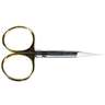 Dr. Slick Micro-Tip All Purpose Scissors Fly Tying Tool - Gold Loops, 4in - Gold Loops 4in
