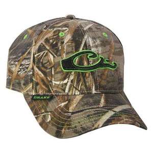 Drake Waterfowl 6 panel Stretch Fit Cap - Realtree Max 5 - One Size Fits Most