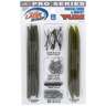 Eagle Claw Lazer Sharp Pro-Series Avid Kit - Finesse/Neko/Wacky Stick Bait Kit, 60pc - Green 2, 1, 1/0