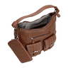 Emperia Jacqueline Concealed Carry Handbag - Hobo Brown One size fits most