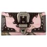 Emperia Realtree AP Pink Wallet with Studds - Realtree AP Pink/Brown