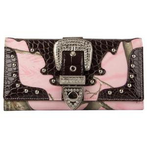 Emperia Realtree AP Pink Wallet with Studds