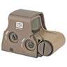 EOTECH XPS2 Holographic 1x 22mm Red Dot - 68 MOA Ring with 2 MOA Dots - Tan