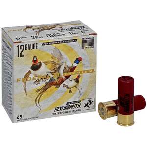 Federal Premium Hevi-Bismuth 12 Gauge 2-3/4in #5 1-1/4oz Upland Shotsells - 25 Rounds